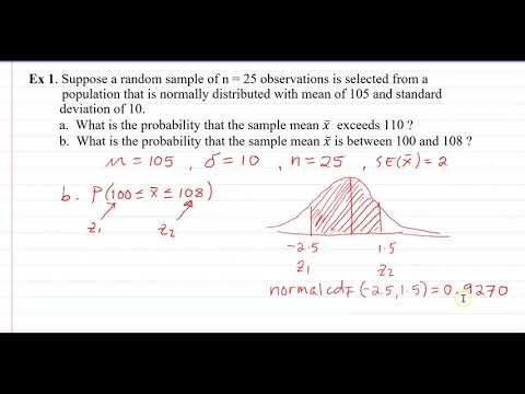 Calculating probability involving the sampling distribution of the sample mean