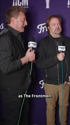 The Frontmen talk about previously winning Vocal Group of the Year in separate bands #ACMAwards