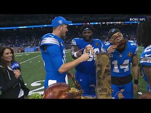 NFL on CBS StateFarm Post Game Show 2024 Thanksgiving CHI@DET