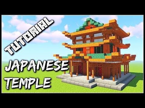 How To Build A Japanese Temple | Minecraft Tutorial