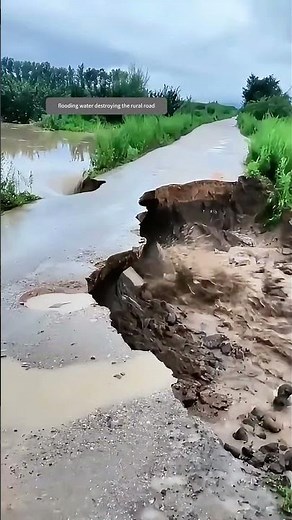 Solution : Install Culvert Pipes Under The Road Avoiding Being Ruined By Flooding !