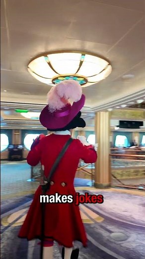 Meet Captain Hook!! - Disney Fantasy - Disney Cruise Line - ‪@PapaBestNick‬