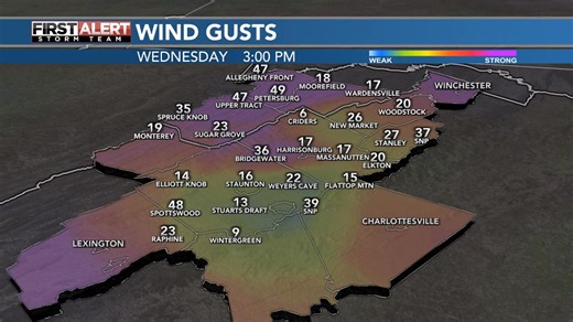 4.9K views · 15 reactions | Max wind gusts today! Take a look at our...