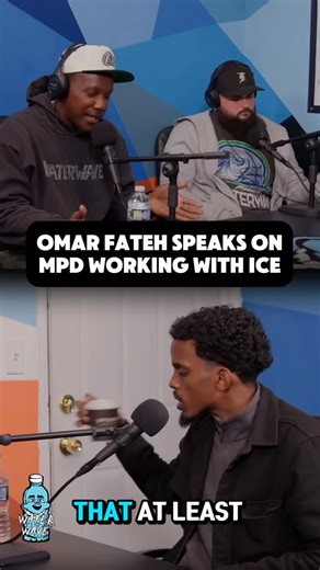 1.3K views · 4 comments | Mayor candidate @omarfatehmn speaks on his stance with MPD working with ICE Full video on @waterwavetv YouTube | Water Wave TV | Facebook