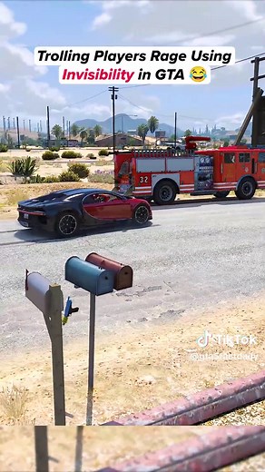 GTA 5 Players Rage with Invisibility Trolling 😂