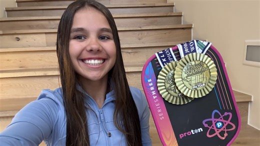 Valley 13-year-old taking pickleball world by storm, wins world championship