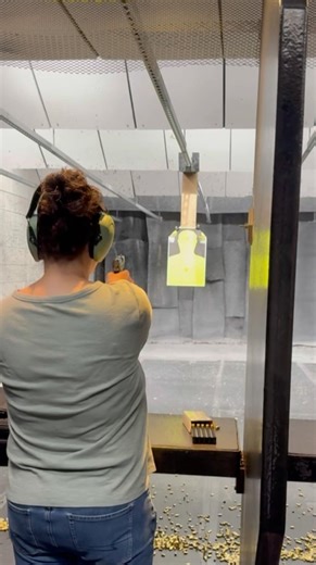 My first time at a gun range.