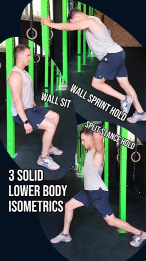 3 ISOMETRIC EXERCISES