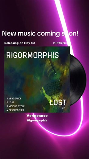 New EP "Lost" will be out on most platforms May 1st. #electronic #independentartist #newmusic #metal