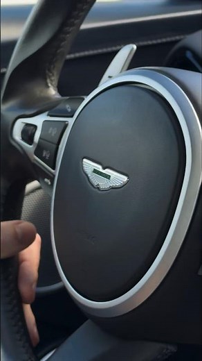 the interior of Aston Martin is so comfortable. #supercars