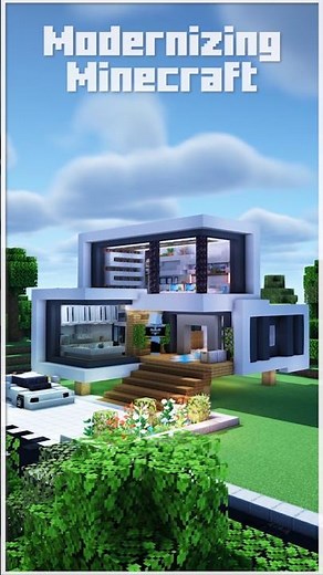BUILD THIS EPIC MODERN HOUSE IN YOUR WOLD! #minecraftmodernhomes #minecraftguide