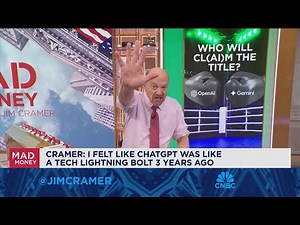 ChatGPT was a tech lightning bolt 3 years ago, says Jim Cramer