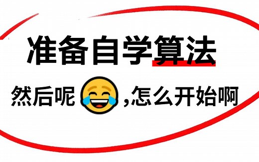 【算法入门教程】终于找到了！这绝对是全B站最详细（没有之一）教程，通俗易懂，非常适合初学者（入门到精通）