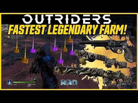Legendaries Every 10 Minutes! Fastest Outriders Legendary Farm // How to Get Legendary Sets
