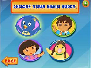 Nickjr Bingo 2008 Gameplay show nickelodeon