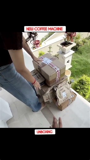 New coffee machine unboxing | #souravjoshivlogs #trending