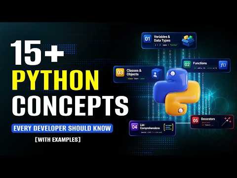 Important Python Concepts for Beginners | Learn Python with Examples | Python Tutorial | Intellipaat