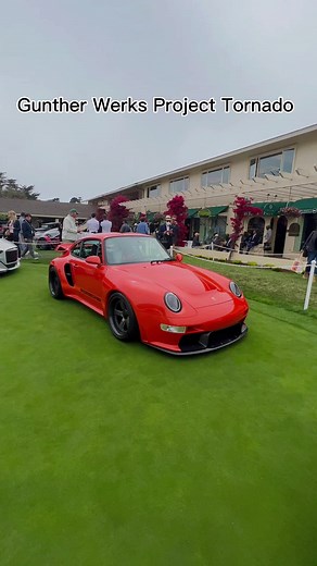 Gunther Werks unveiled its latest Project Tornado at Pebble Beach, it has over 700 HP from an air-cooled engine. #guntherwerks #projecttornado #pebblebeach #pebblebeachconcours #carweek #montereycarweek #monterey #supercars #porsche #aircooled