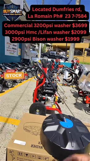 Surface cleaners $699 while stocks last !! Pressure washers on sale call 1 (868) 237-7584 or message 305-7153 for info !! | Buysmart Outdoor Power Equipment Ltd