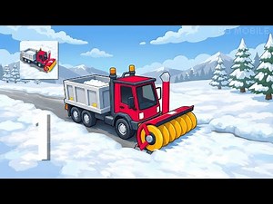Roll the Snow: Plow Simulator - Gameplay Walkthrough Part 1 (Android, IOS)