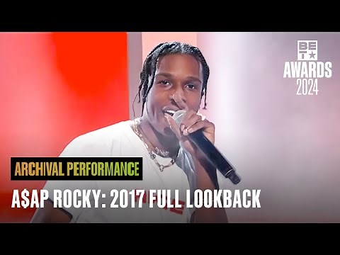 A$AP Rocky's Style & Rhymes Come Front & Center In This Throwback! | BET Awards '24