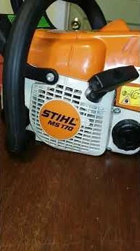 STIHL MS170 CHOKE LEVER FIX