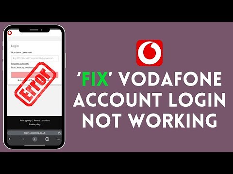 How to Fix Vodafone Account Login Not Working 2024?