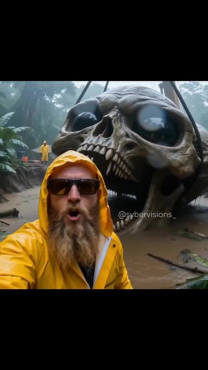 Scientists Uncover Prehistoric Giant Skulls Buried Beneath Ancient Jungle Temples. #lostcivilizations #ancientgiants #prehistoric #ancientmysteries #jungle