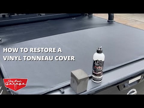 How to Restore a Vinyl Tonneau Cover | Jay Leno's Garage Australia