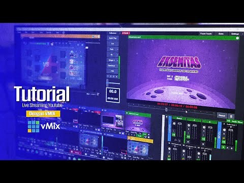 Tutorial Live Streaming Youtube dengan VMIX.