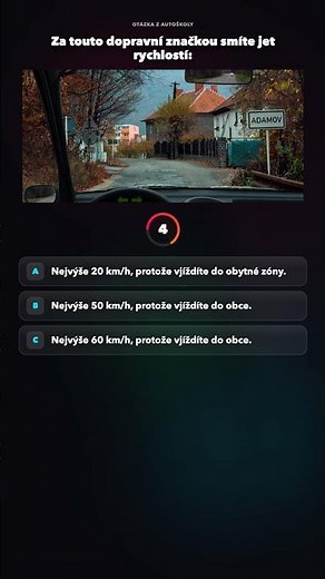 89 procent lidí odpoví špatně. Zvládneš tuto otázku z autoškoly?