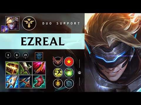Ezreal Support vs Sona - VN Grandmaster Patch 26.06