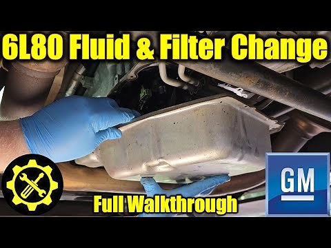 2014 - 2019 Silverado & Sierra 6L80 Transmission Fluid & Filter Change - Easy Pan Removal!