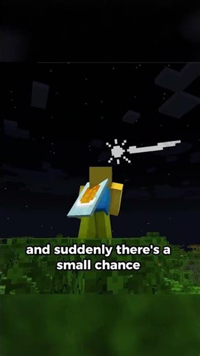 Shooting Stars in Minecraft.