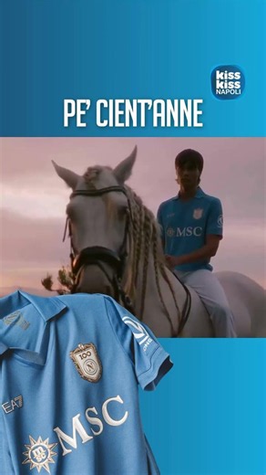 SSC NAPOLI, presentata la NUOVA MAGLIA per il CENTENARIO 💙