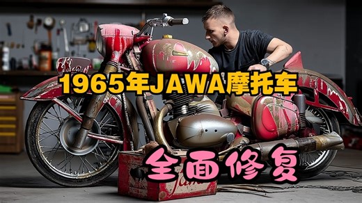 1965年JAWA摩托车全面修复