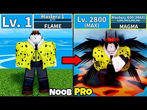 Beating Blox Fruits as Jogo! Level 0 to Max Level Full Ghoul v4 Awakening Noob to Pro in Blox Fruits