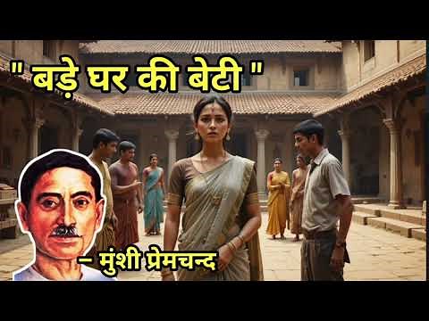 "Bade Ghar Ki Beti - A Heart-Touching Story by Munshi Premchand | Moral & Family Values"