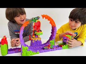 Dani y Evan GANAN el DRAGON LOOP CHALLENGE y el WAVE RACER CHALLENGE!!