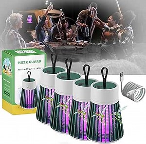 2026 Upgrade Zapper, UV Technology, Up to 15-20 Feet Coverage, Portable USB Charing, No Noise, Waterproof, Suitable for Farm, Outdoor Garden, Camping, Picnic (4)