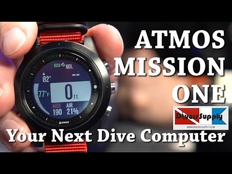 ATMOS Mission One Color Dive Computer**Affordable Easy to Use