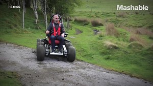 This wheelchair allows people with limited mobility to expand their horizons