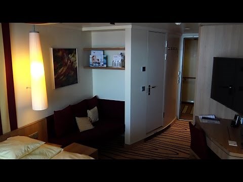 AIDAPRIMA BALKONKABINE kurzer Einblick