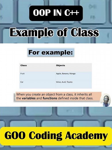 What Is a Class in C++? 🤔 Explained with a Simple Example! 💻