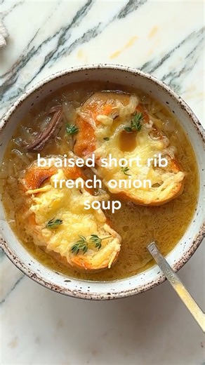 Braised Short Rib French Onion Soup
