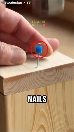 Woodworkers Must Know This Secret Nail‼️