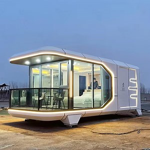 [Hot Item] Luxury Space Capsule Modular House Contain Apple Cabin Container Home in Scenic Spot