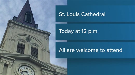 St. Louis Cathedral to hold memorial service for Pope Francis