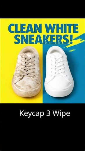 How to CLEAN White Sneakers and Remove Stains FAST!