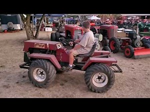 Twister 4 Wheel Drive Articulated Garden Tractor